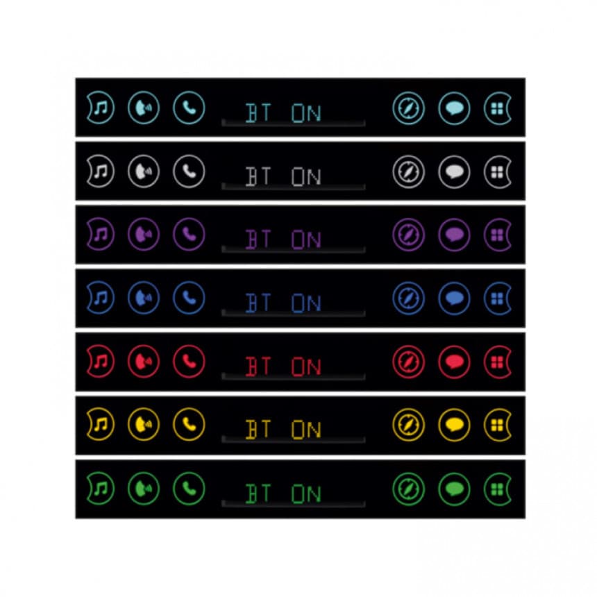 Auto radio SMART SAL VB8000 FM, USB, SD, Bluetooth, Mikrofon IN, 4x45W 39856 4