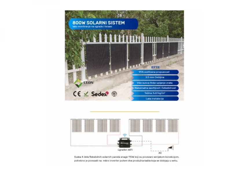 SOLARNI SET 800W 2