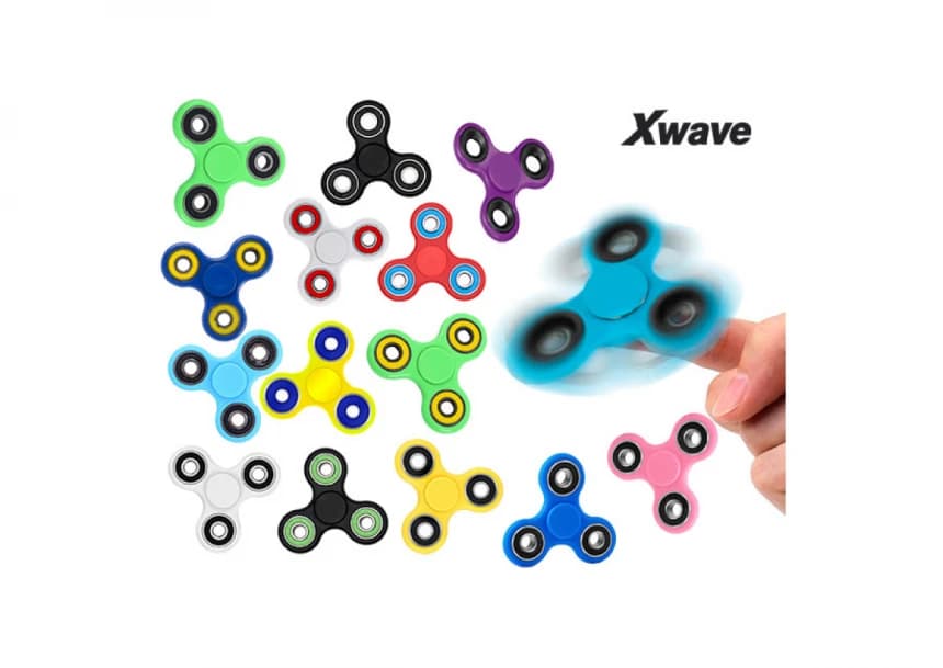 Spinner  triangle 01 pink 1