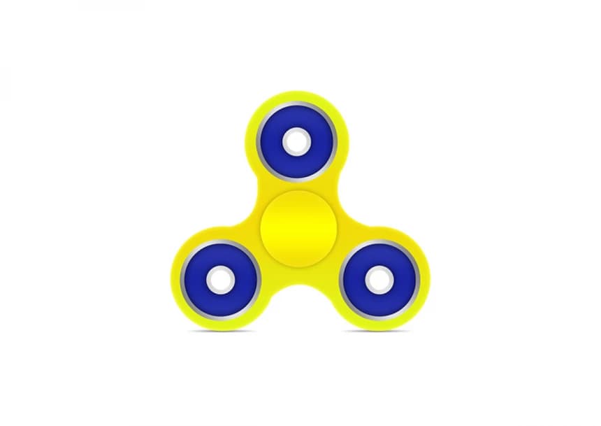 Spinner  triangle 01 pink 2