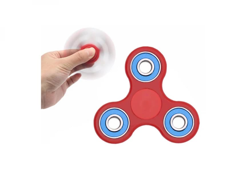 Spinner  triangle 01 pink 3