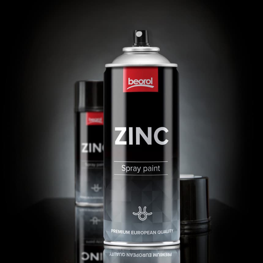 Sprej Zinc 98% sivi Zinco 5