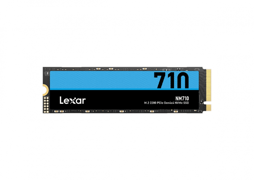 SSD Lexar NM710 1 TB - PCIe 4.0 x4 M.2 NVMe, 5000 4500 MBs, LNM710X001T-RNNNG 1