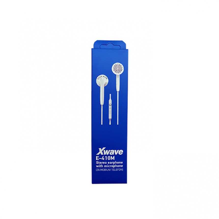 Slušalice sa mikrofonom Xwave E-410M, crne 2