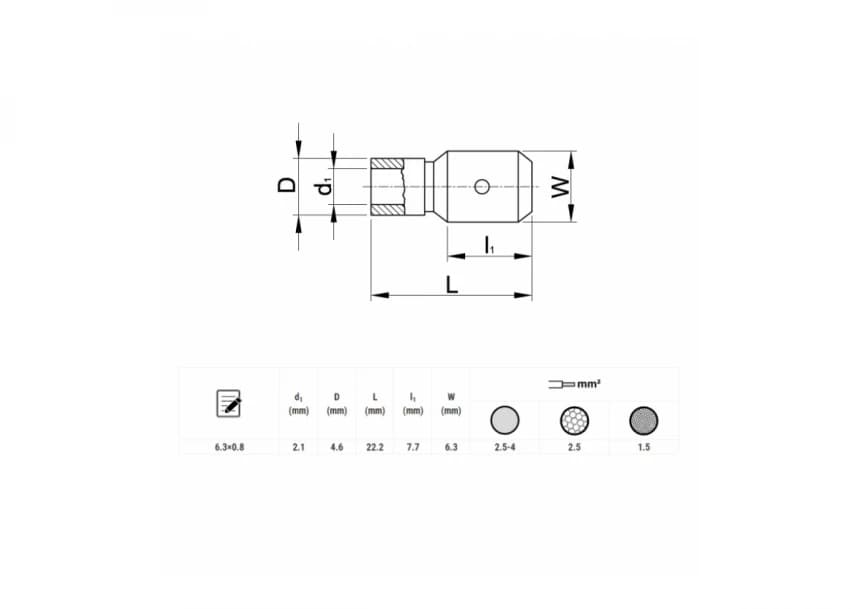 Stopica AMP M KCS6 2