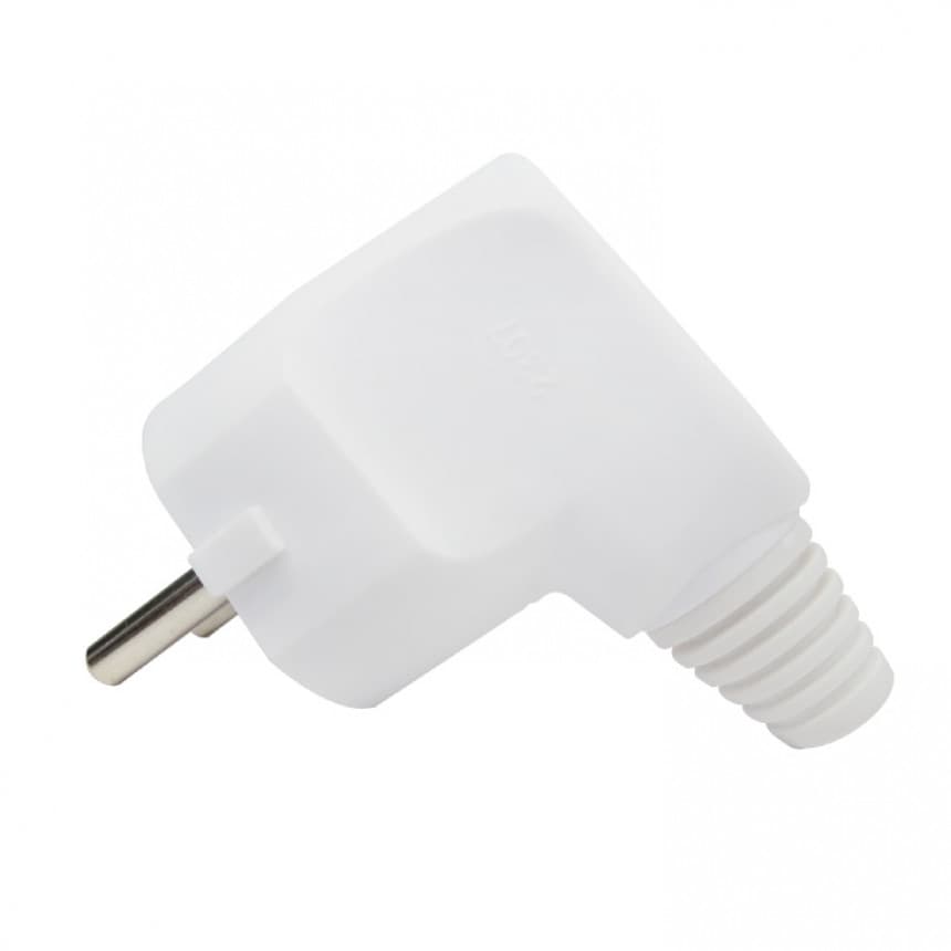 Šuko utikač pod uglom NPD1/WH 2