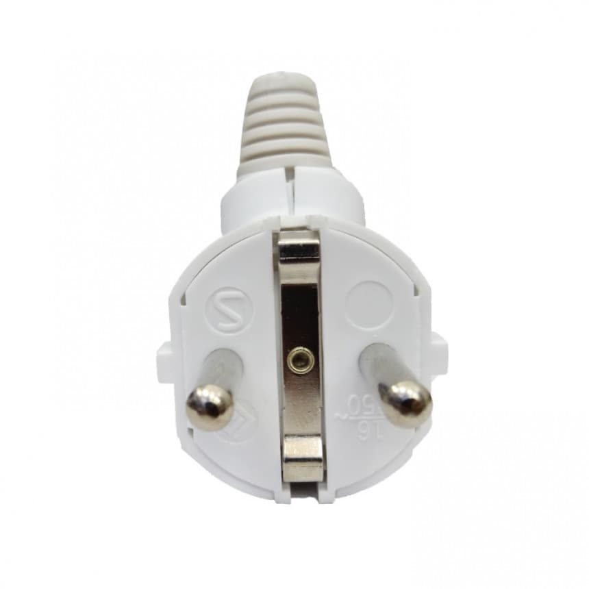 Šuko utikač pod uglom NPD1/WH 3