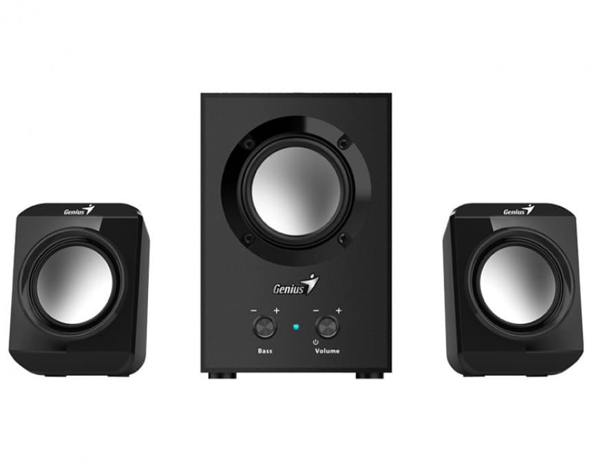 GENIUS SW-2.1 300 crni zvučnici  2