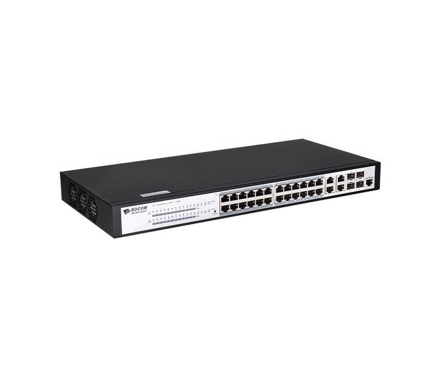 BDCOM switch S2528-P , Poe 2