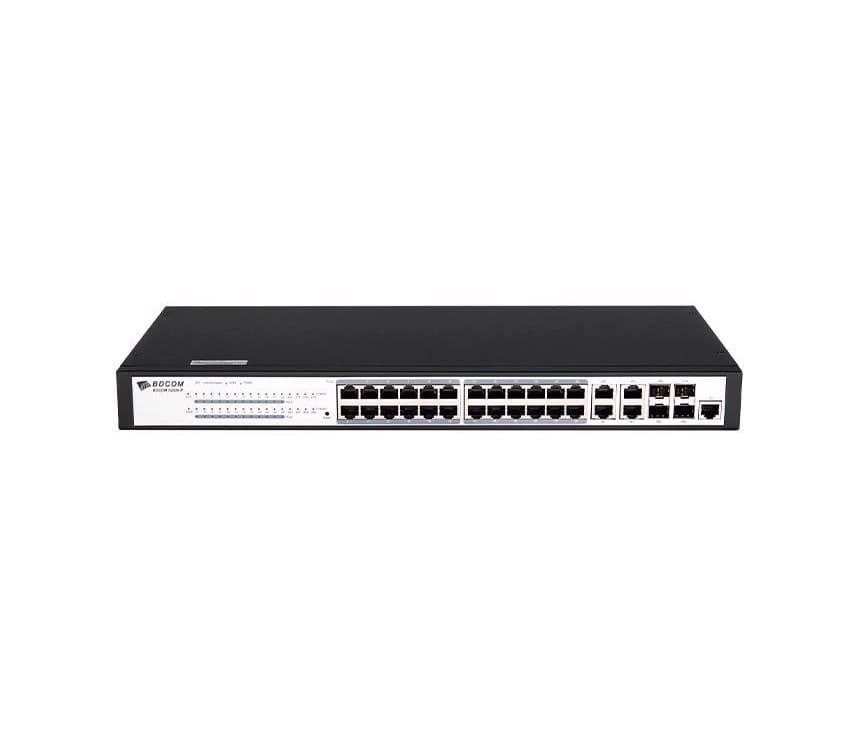BDCOM switch S2528-P , Poe 1