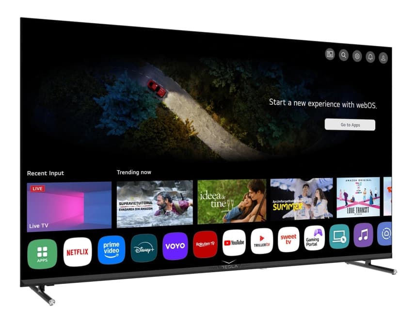 Televizor TESLA 50E655BUW/LED/50"/4K/Smart/webOS/crna 4