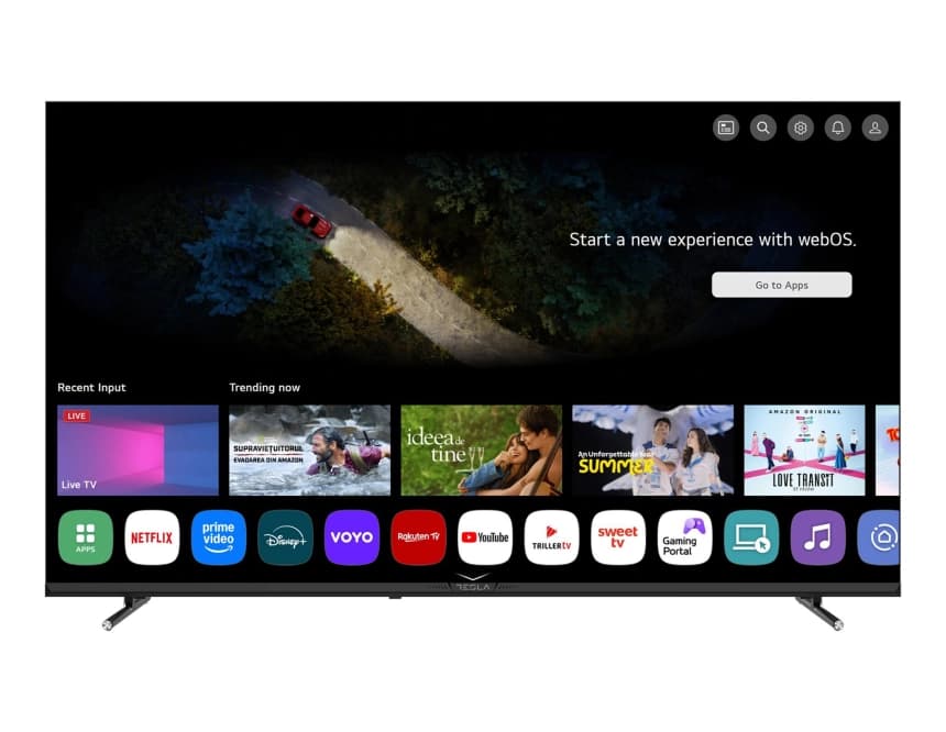 Televizor TESLA 55E655BUW/LED/55"/4K/Smart/webOS/crna 2