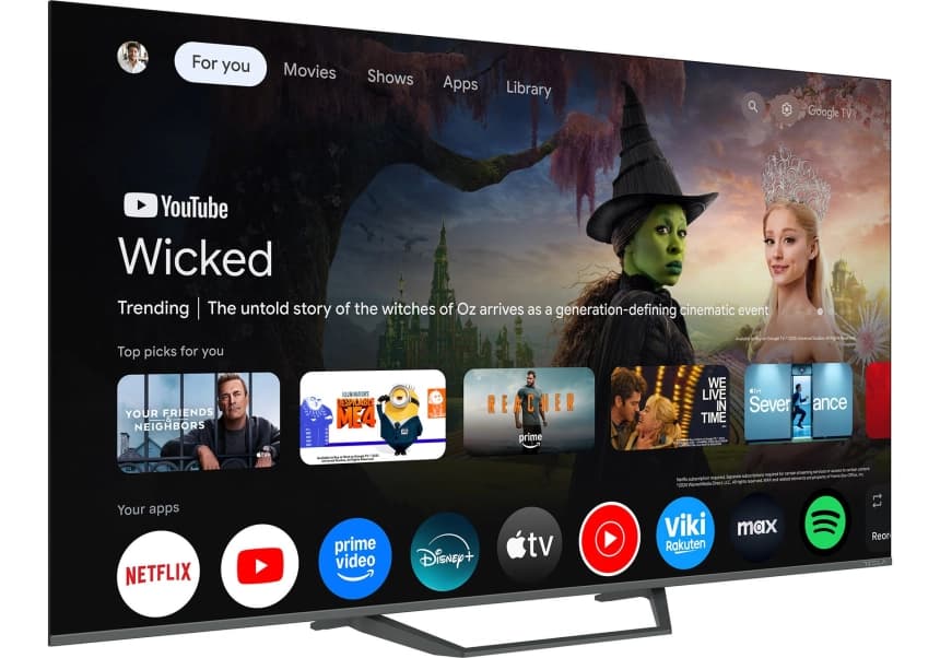 Televizor TESLA Q65E655GUS/QLED/65"/4K/Smart/Google TV/siva 3