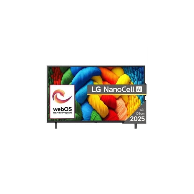Televizor LG 43NANO80A3B/NanoCell/43"/4K Ultra HD/smart/webOS 25/crna 2