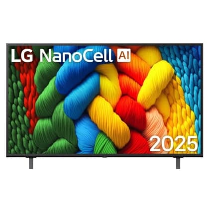 Televizor LG 50NANO80A3B/NanoCell/50"/4K Ultra HD/smart/webOS 25/crna