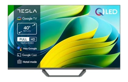 Televizor TESLA Q40E665GFS/QLED/40"/smart/Google TV/siva