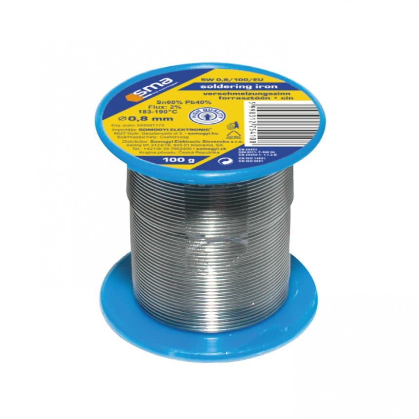 Tinol za lemljenje SW0,8/100 1