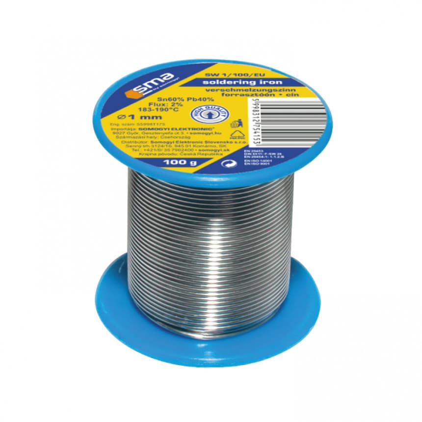 Tinol za lemljenje SW1/100 1