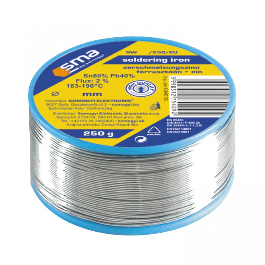 Tinol za lemljenje SW1/250 1