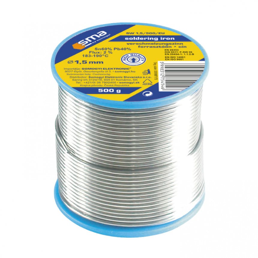 Tinol za lemljenje SW1,5/500 1