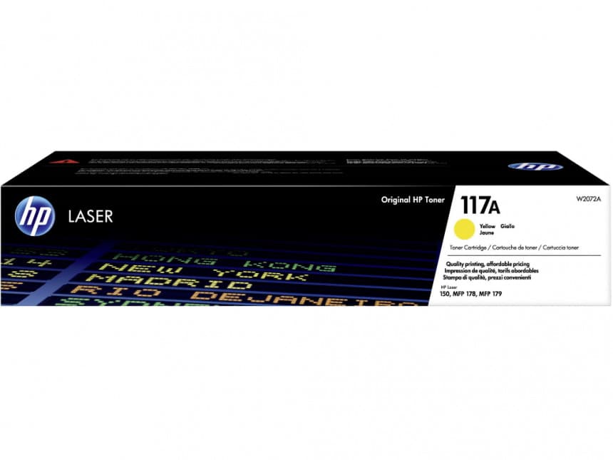 Toner HP 117A/žuta 1