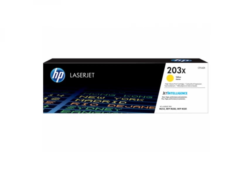 Toner HP 203X/žuta 1