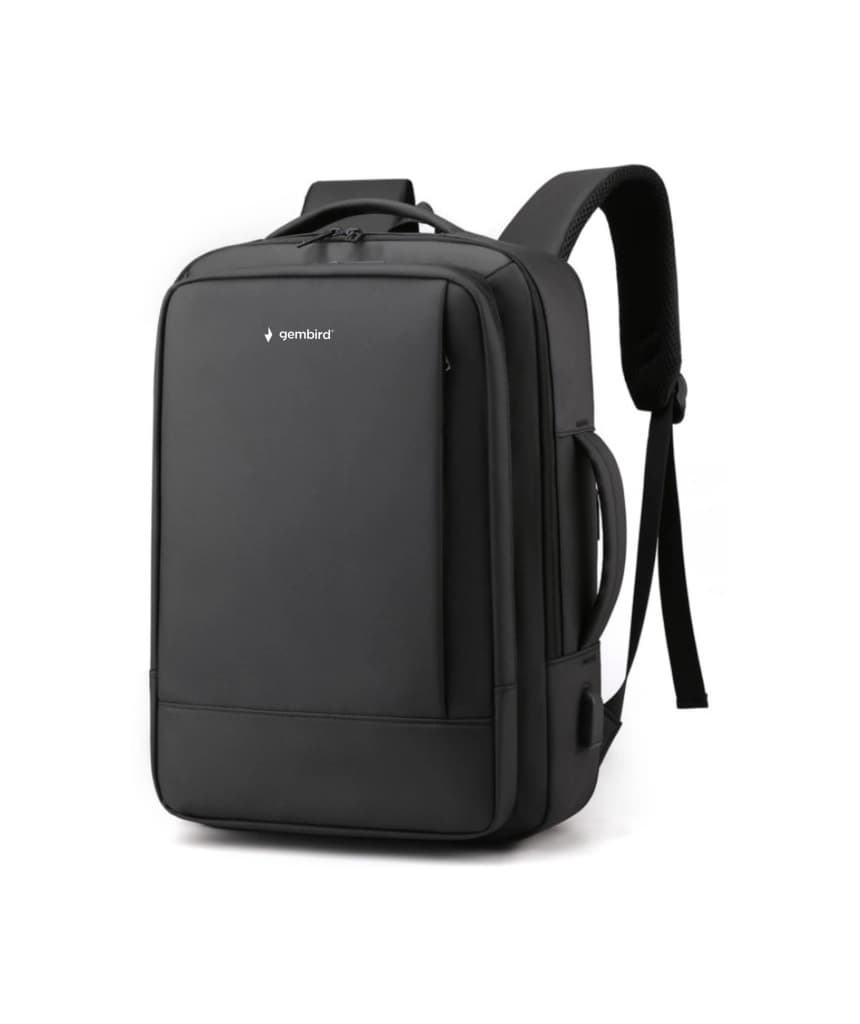 NCC-15-KLB017 Gembird Ranac za laptop 15,6/17inc 43x31x15(+5)cm USB konektor, 900g 1