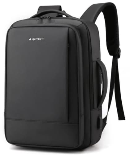 NCC-15-KLB017 Gembird Ranac za laptop 15,6/17inc 43x31x15(+5)cm USB konektor, 900g