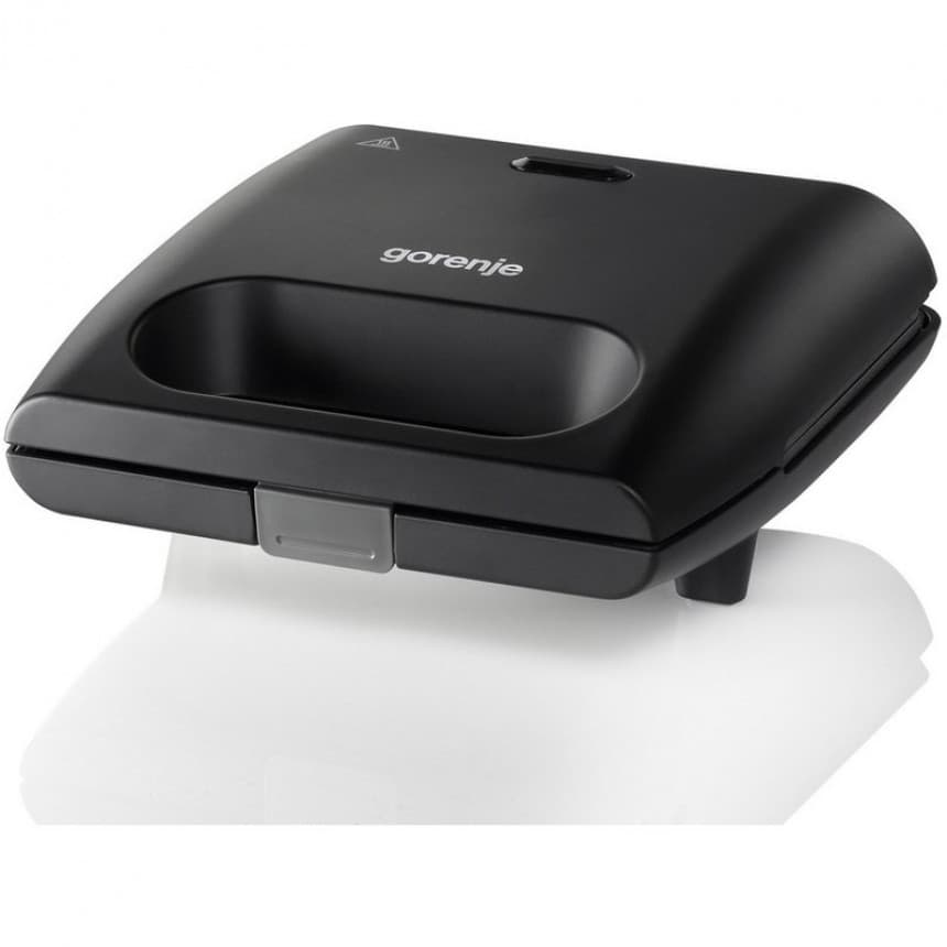Gorenje Life collection  Aparat za sendviče nelepljive grill ploče snaga 700 W indikator temperature sigurnosno zatvaranje crna boja 1