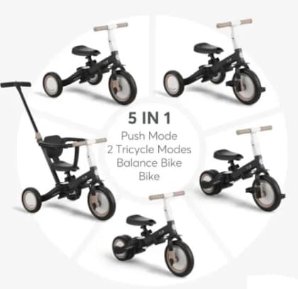 Tricikl Flip 5in1 Black KKB21150