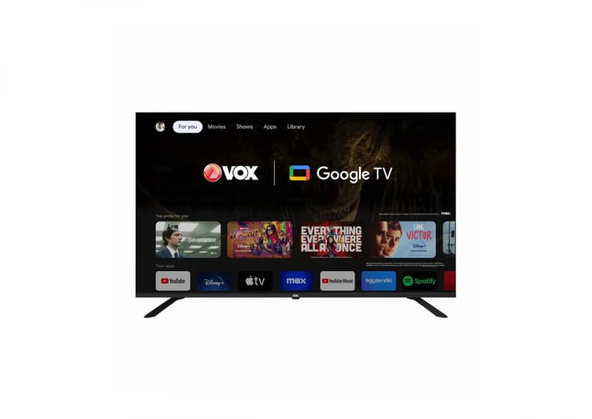 Televizor Vox 50GOU080B Smart, LED, 4K UHD, 50"(127cm), DVB-T2/C/S2 1