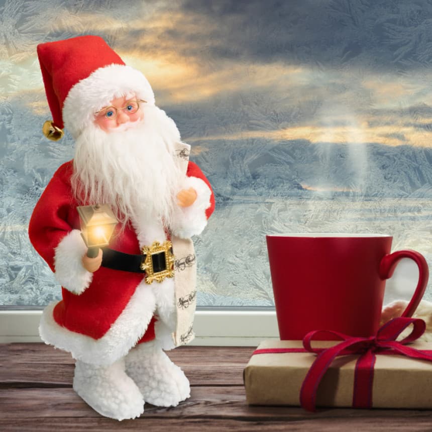 Ukrasni plešući Deda Mraz KDD35 3