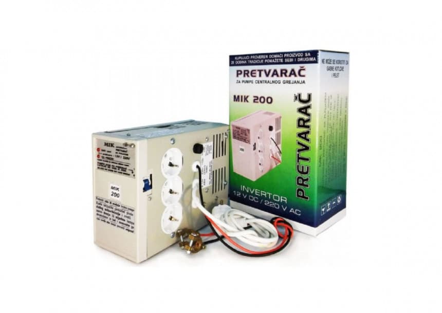 Pretvarac napona MIK 200-za spoljni akumulator (bez akumulatora) 43172 1