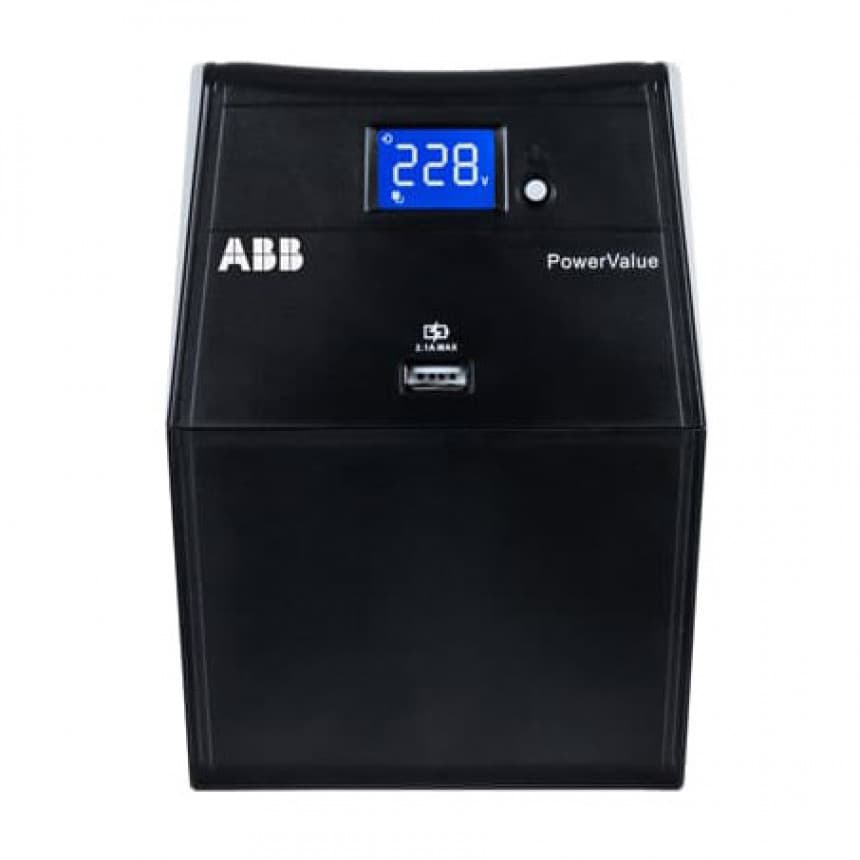 UPS PowerValue 11LI Up, 480W, 230V, 4xC13, RS232, USB ABB 11LI UP 800VA 1
