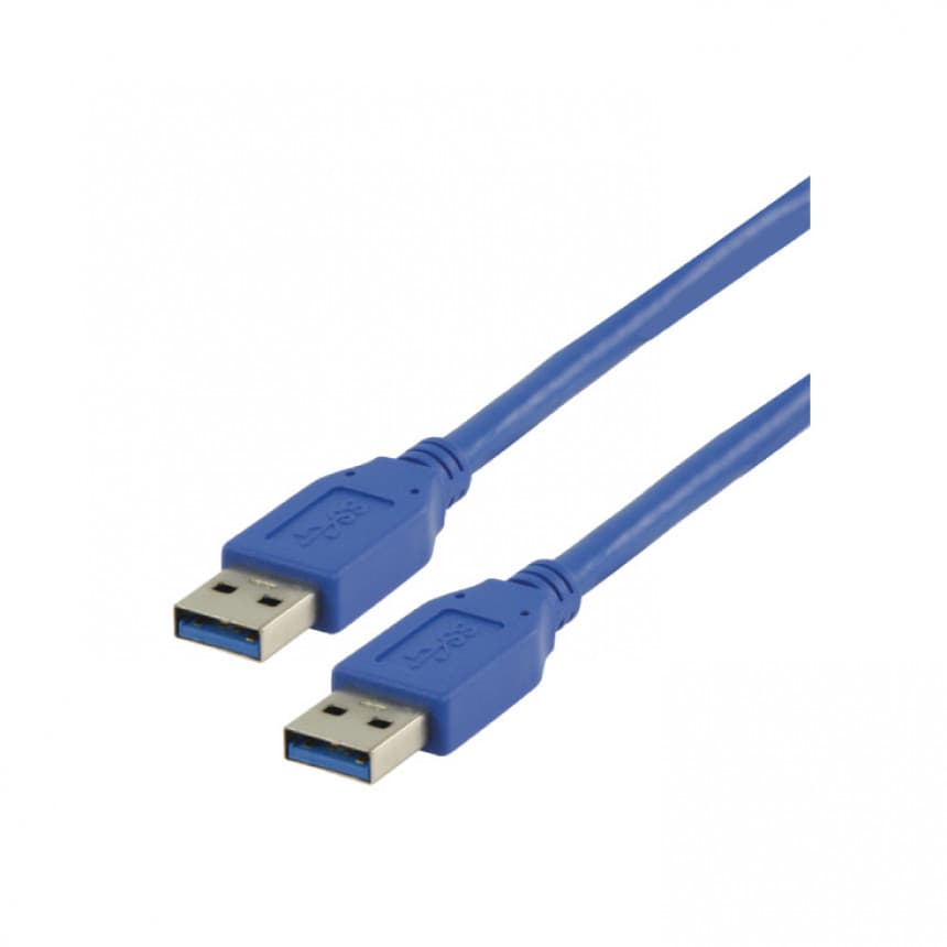 USB 3.0 kabel 1m USB3.0A/A-1/BL 1