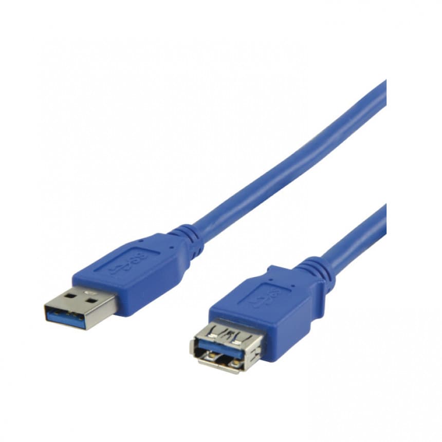 USB 3.0 kabel 2m USBT3.0A/A-2/BL 1