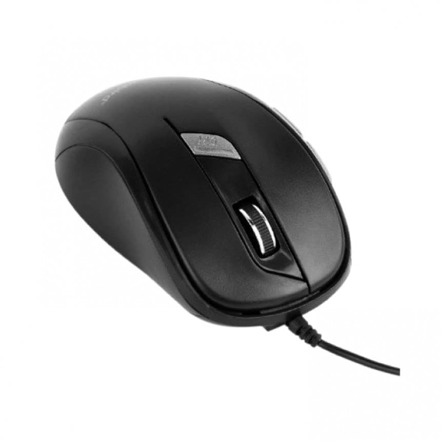 MUS-6B-01 Gembird Opticki mis 400-1600Dpi black, 110mm USB 2