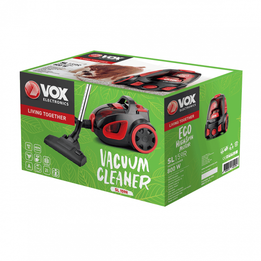 Usisivač SL 159 RED  3