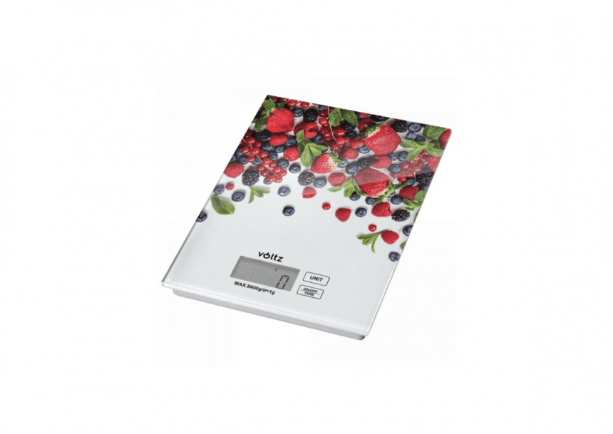 Vaga kuhinjska V51651E  digitalna 5kg Deco2 Bela sumsko voce 1