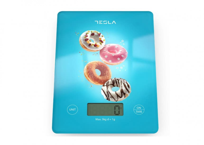 Kuhinjska vaga TESLA KS100BL 5kg/plava 1