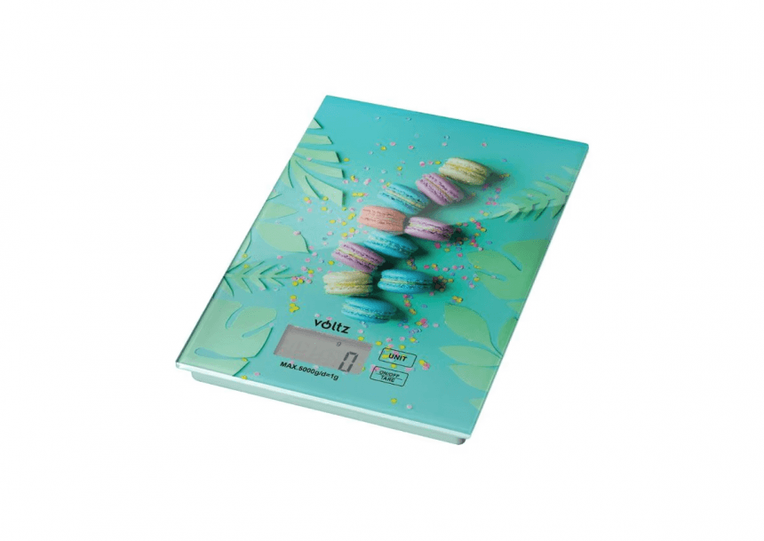 Vaga kuhinjska V51651E  digitalna 5kg Deco3 Plava makarons 1