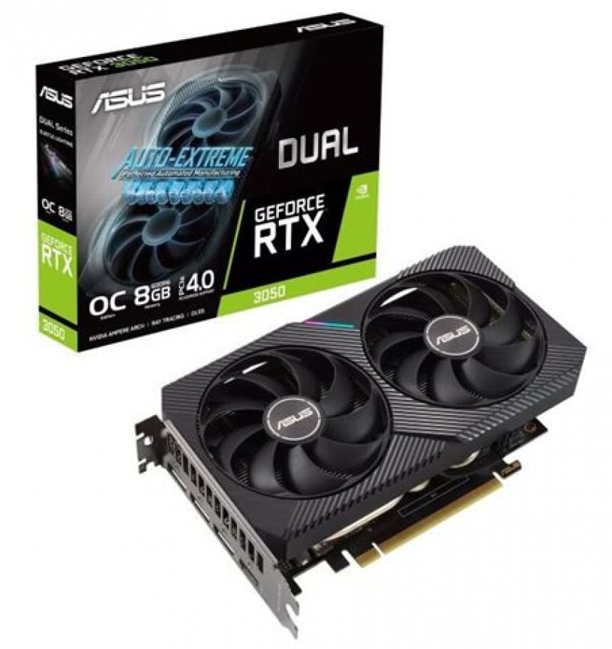 VGA ASUS DUAL-RTX3050-O8G-V2 1