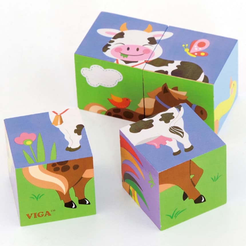 Viga Drvene priče 6/1 farma 1