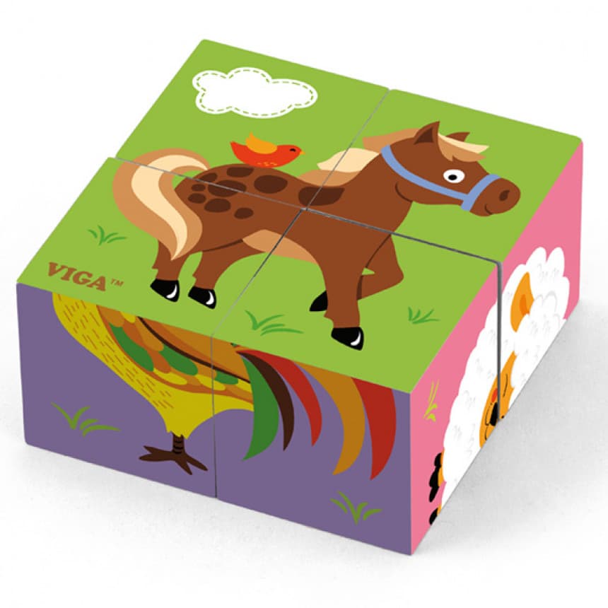 Viga Drvene priče 6/1 farma 3