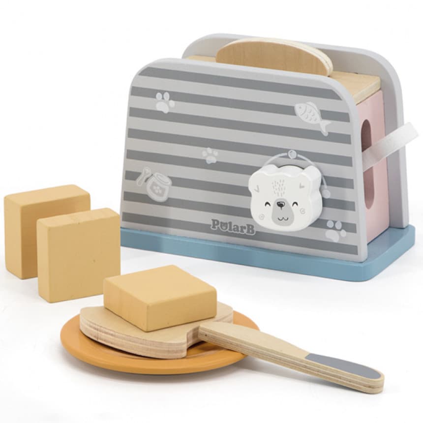 Viga Drveni set toster 1