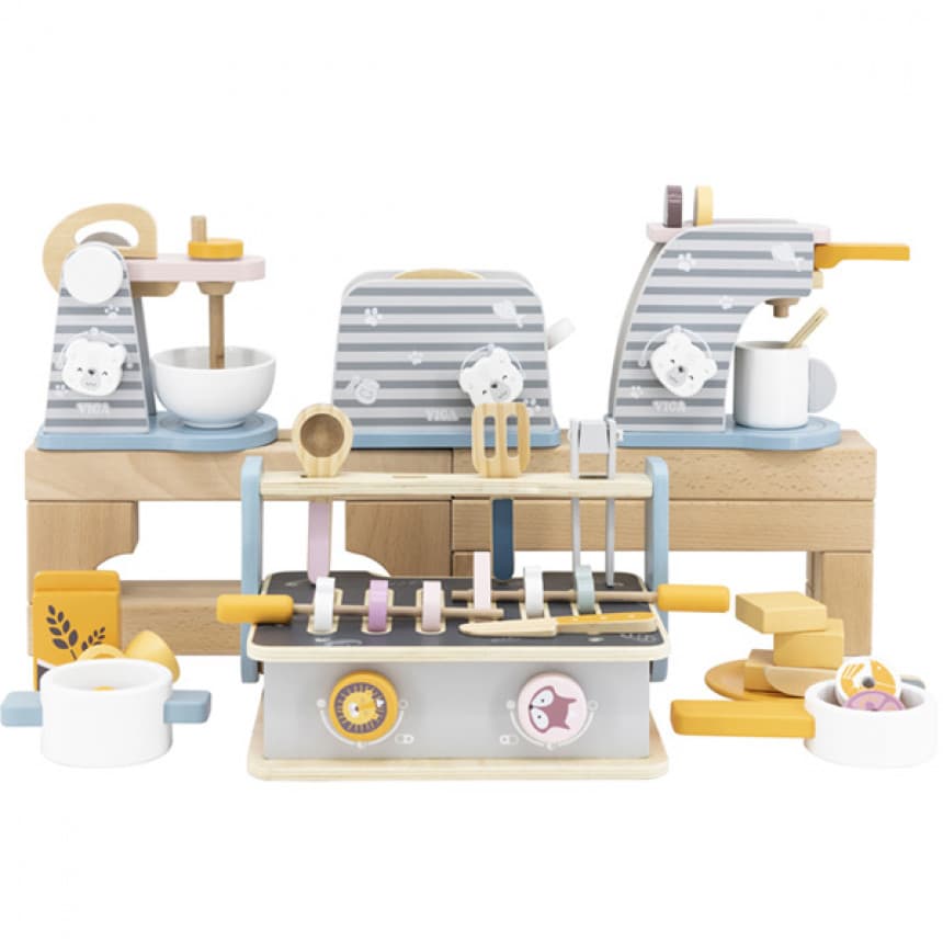 Viga Drveni set toster 2