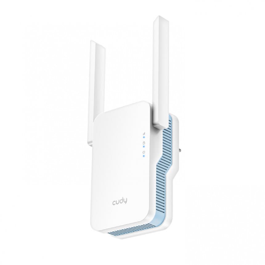 Cudy RE1200 AC1200Wi-Fi MESH Range Extender, Dual Band 2.4+5Ghz,2x5dBi, 1xLAN, AP,ACCESS+LED 1