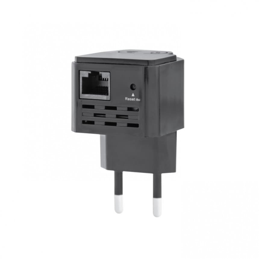 WNP-RP300-03-BK Gembird WiFi ripiter/ruter 300Mbps, 2x3dBi, RF pwr<20dBm, 1x LAN black(alt. tenda A9 1