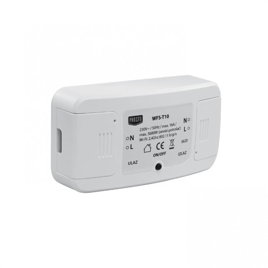 Wi-Fi smart strujni prekidač WFS-T10 2