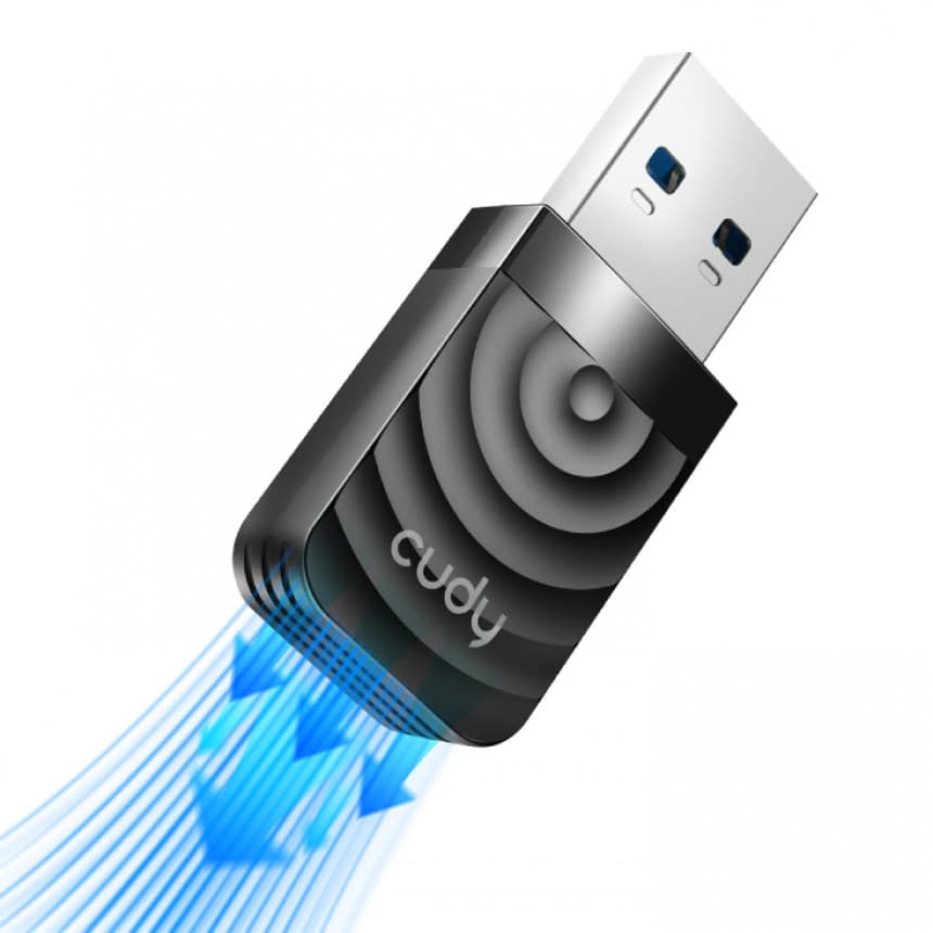 CUDY WU1300S wireless AC1300Mb/s High Gain USB 3.0 adapter  2